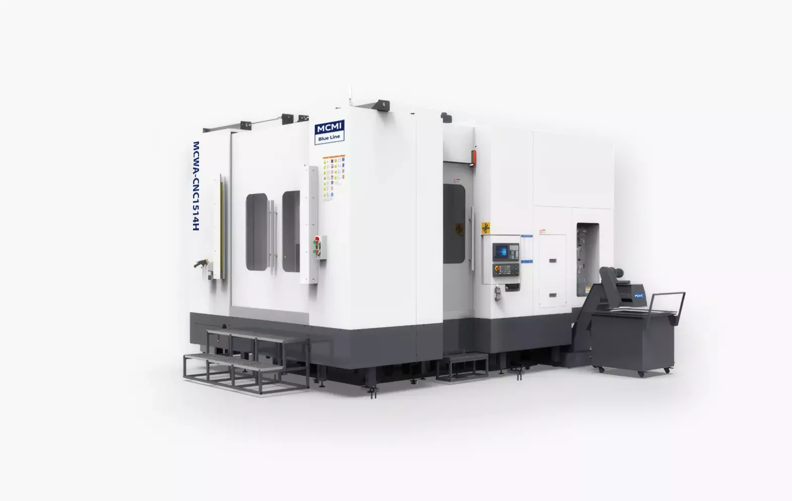 MCWA-CNC1514H 3-х осевой горизонтальный фрезерный обрабатывающий центр BlueLine