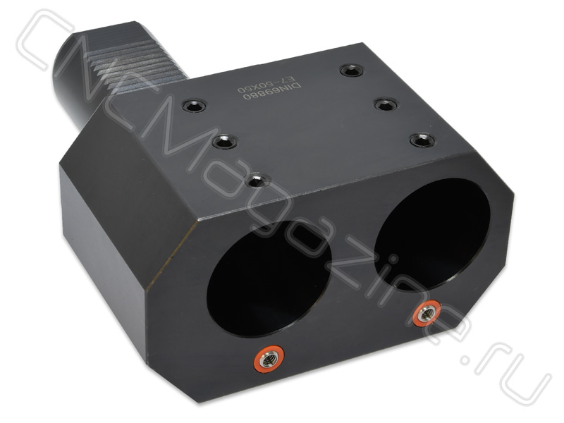 E7-50x50 Держатель инструмента VDI, двойной, правый