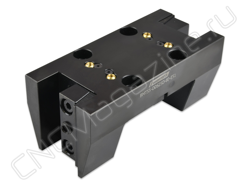 BMT55-ODS25D-80-E51 Двойной держатель инструмента 85х188х80, стационарный, наружный, радиальный BRIGHT-TOOLS
