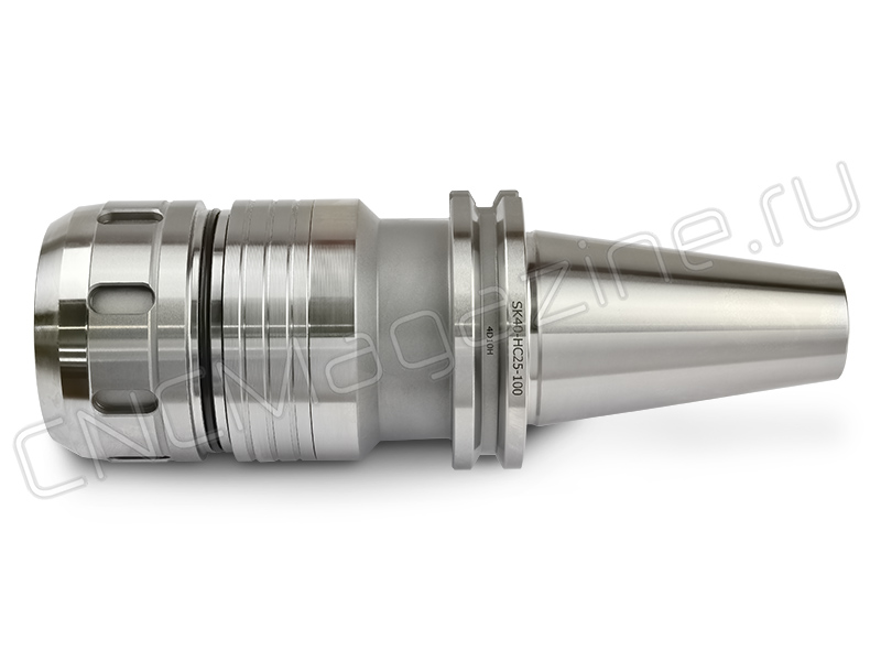 SK40-HC25-100 (AD) силовой патрон для станков с ЧПУ BRIGHT-TOOLS
