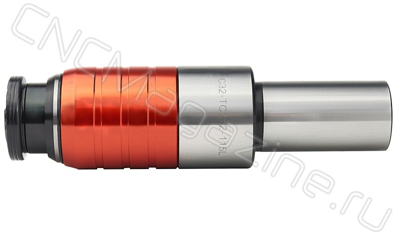 C32-TC312-115 Gr.1 Быстросменный резьбонарезной патрон с компенсацией по длине (red)