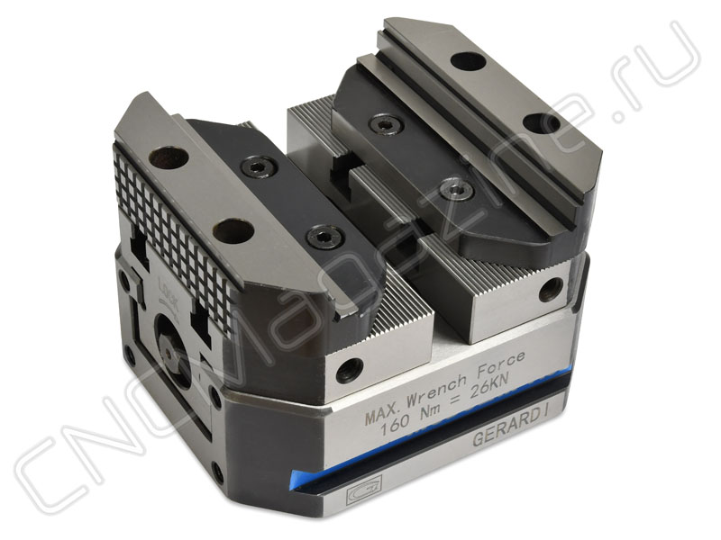 Тиски самоцентрирующиеся 5-осевые Gerardi 640-3x166 Multitasking ART.640-3x166