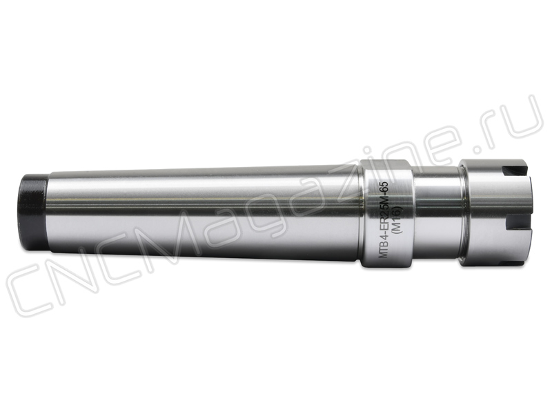 MTB4-ER25M-65 цанговый патрон с конусом Морзе №4 с резьбой