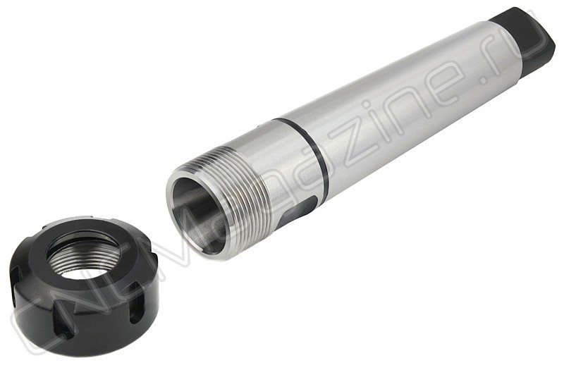 MTA4-ER32-80 цанговый патрон с конусом Морзе №4 с лапкой