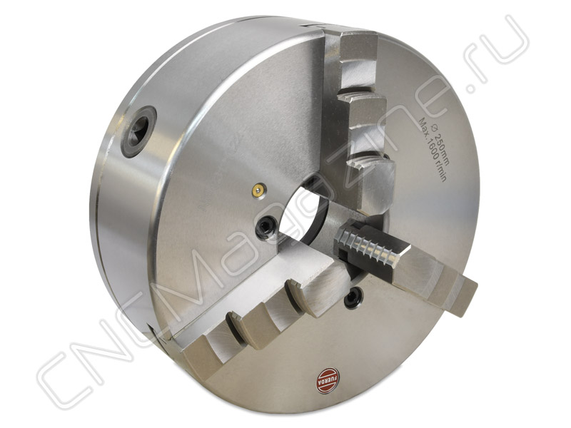 Трехкулачковый токарный патрон K11-250/D8 CAMLOCK FUERDA