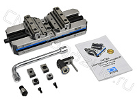 Тиски самоцентрирующиеся 5-осевые Gerardi 650-2x240 Compact Grip ART.650-2X240