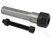 SL20-ER20-80L Цанговый патрон цилиндрический хвостовик, с лыской