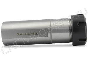 SL40-ER32-80L Цанговый патрон цилиндрический хвостовик, с лыской