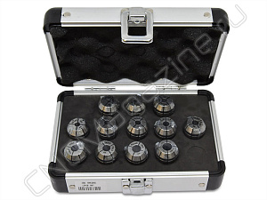 ER20G-12 шт Набор цанг с четырехгранником, JIS, 0.008