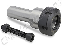 SL32-ER40-80L Цанговый патрон цилиндрический хвостовик, с лыской