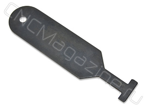 Скребок стальной 3/8" для очистки Т- образных пазов (400-0308)
