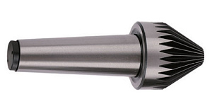 Центр токарный передний поводковый рифленый MHDJ-MT3-D49-d15-60°