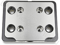 660-2 быстросменный стол для тисков 650-2х120 Gerardi ART.660-2 Compact Grip