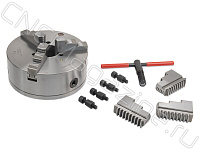 Трехкулачковый токарный патрон K11-250/C6 FUERDA