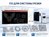 Настольный оптоволоконный лазерный станок для резки металла DT-4040