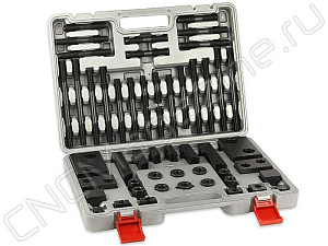 CK-10-12 58 PCS Прижимы фрезерные в кейсе (М10, паз 12 мм)