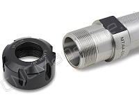 MTA4-ER25-65 цанговый патрон с конусом Морзе №4 с лапкой