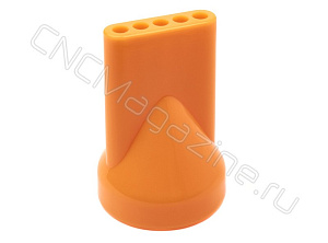 Сопло плоское для подачи СОЖ 5 отверстий d 3 мм 1/2" (4358)