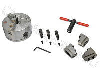 Трехкулачковый токарный патрон K11-125/D3 CAMLOCK FUERDA