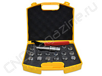 NT30-ER25-63 15PCS Патрон с набором цанг 15 шт (d2-16 мм)