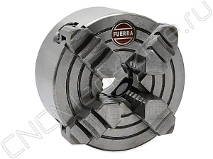 Четырехкулачковый токарный патрон K72-80 FUERDA