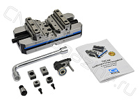 Тиски самоцентрирующиеся 5-осевые Gerardi 650-2x200 Compact Grip ART.650-2X200