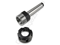MTB2-ER25-47 цанговый патрон с конусом Морзе №2 с резьбой BRIGHT-TOOLS