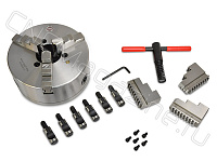 Трехкулачковый токарный патрон K11-200/D5 CAMLOCK FUERDA