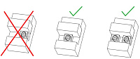 KS-seagull-M6 крепежный зажим Kamishiro, тупой