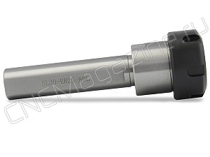 SL20-ER25-80L Цанговый патрон цилиндрический хвостовик, с лыской