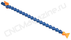 (820770-18) Трубка для подачи СОЖ 1/4" в сборе с запорным вентилем G1/4, плоское сопло