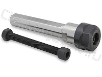 SL16-ER16-80L Цанговый патрон цилиндрический хвостовик, с лыской
