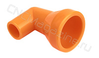 Сопло угловое для подачи СОЖ d 9.5 мм 1/2" (4366)