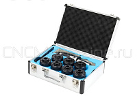 BT40-GT12-110L-7 pcs М3-М12 Быстросменный резьбонарезной патрон MAS 403 с компенсацией по длине (набор)