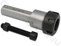 SL25-ER32-80L Цанговый патрон цилиндрический хвостовик, с лыской