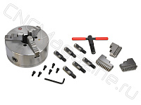 Трехкулачковый токарный патрон K11-200/D6 CAMLOCK FUERDA