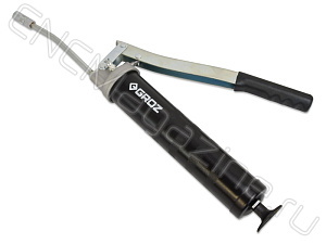 GR42700-G1R/HD/B Профессиональный плунжерный рычажный шприц для смазки, 690 атм, 500 см3, трубка, 150 мм, 1/8" BSPT