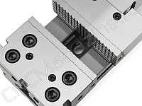 Тиски станочные прецизионные с системой быстрой замены губок Gerardi ART.1A-3x300