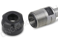 MTB1-ER16-42 цанговый патрон с конусом Морзе №1 с резьбой