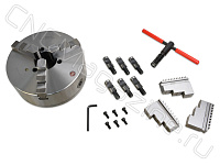 Трехкулачковый токарный патрон K11-250/D6 CAMLOCK FUERDA